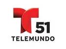 The logo of the brand 51 Telemundo