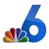 The logo of the brand 6 News in blue