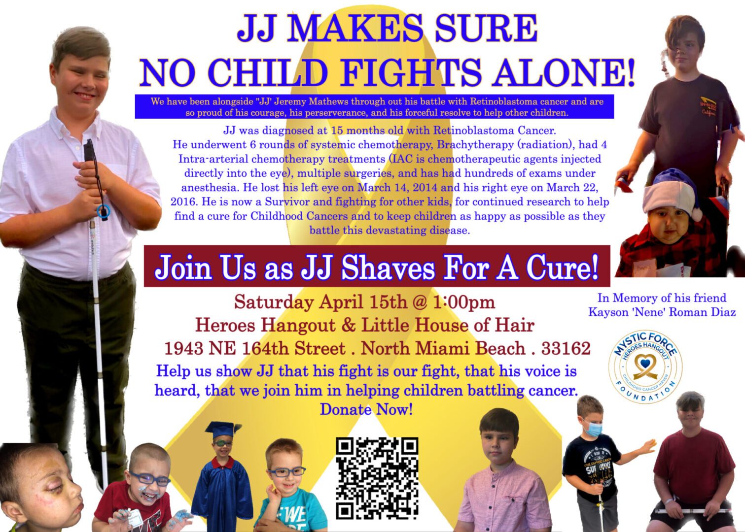 JJ Shaves For A Cure