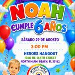 Noah Bday 8_29 Spanish